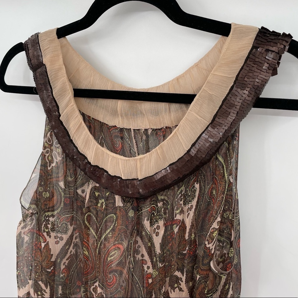 NEW! Rozae Nichols Paisley Silk Blouse - Picture 8 of 14